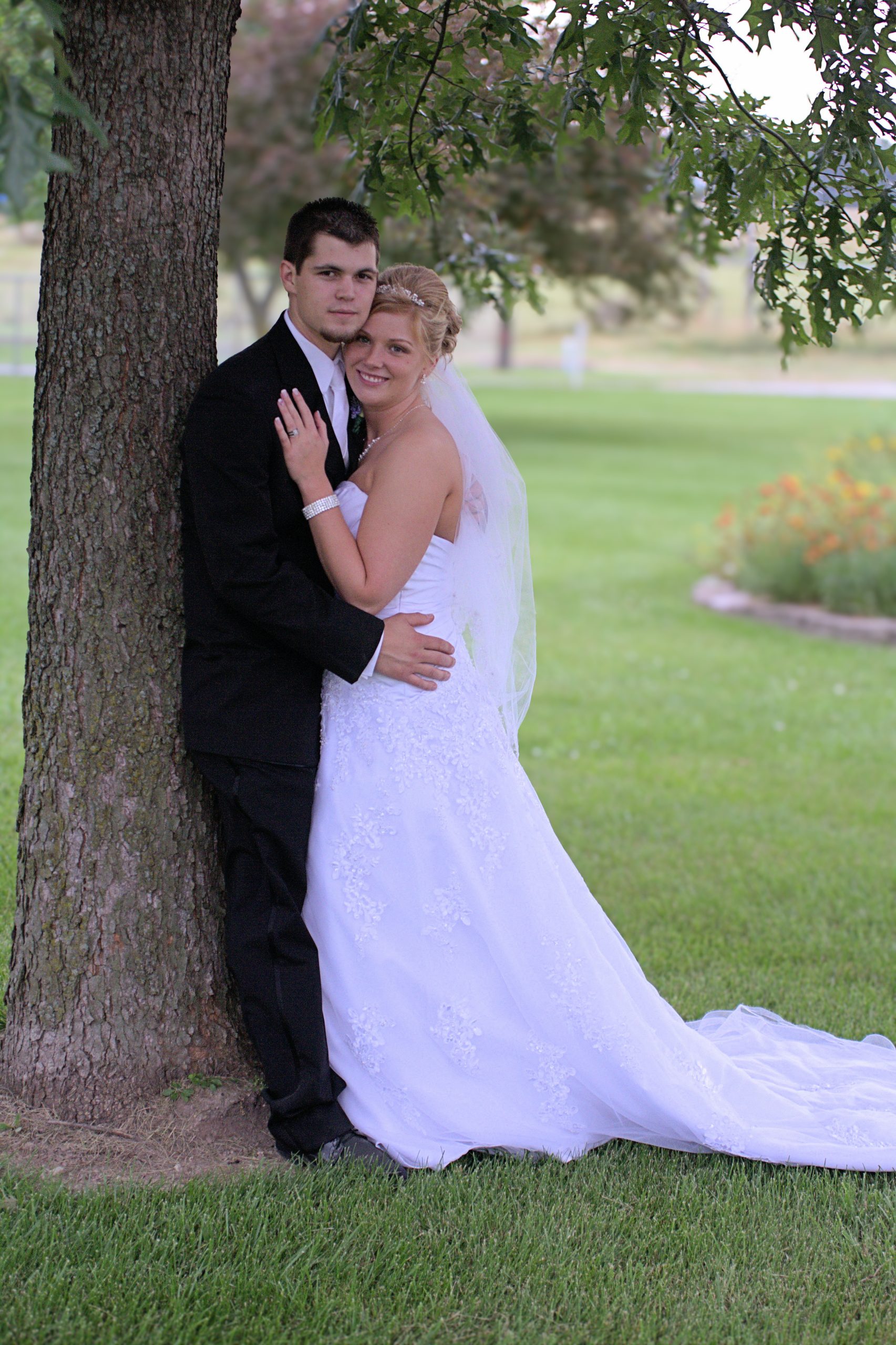 Bride and Groom portrait